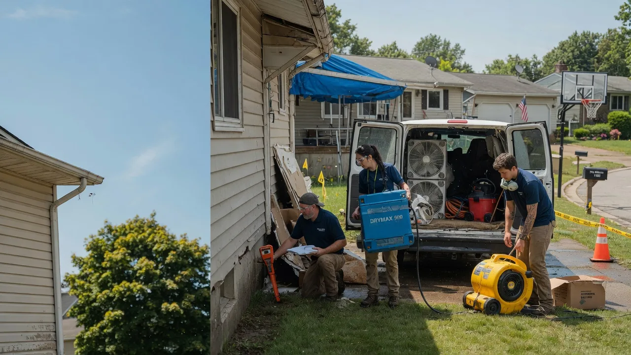 Ceiling Leak Cleanup in Richmond, IN near me